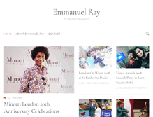 Tablet Screenshot of emmanuelray.com